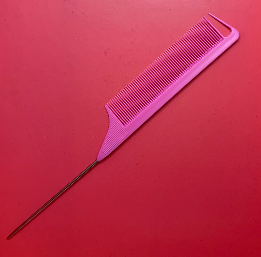 HOT PINK PARTING COMB